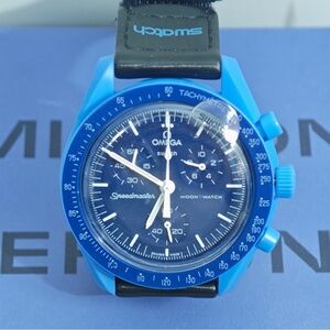Swatch x Omega MoonSwatch Mission to Neptune Watch